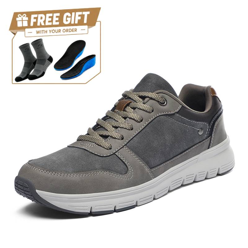 ⏰Limited Time Sale 70% OFF - Men's Mesh Hiking Shoes - Lace-Up, Lightweight, Wide Toe Box with Arch Support
