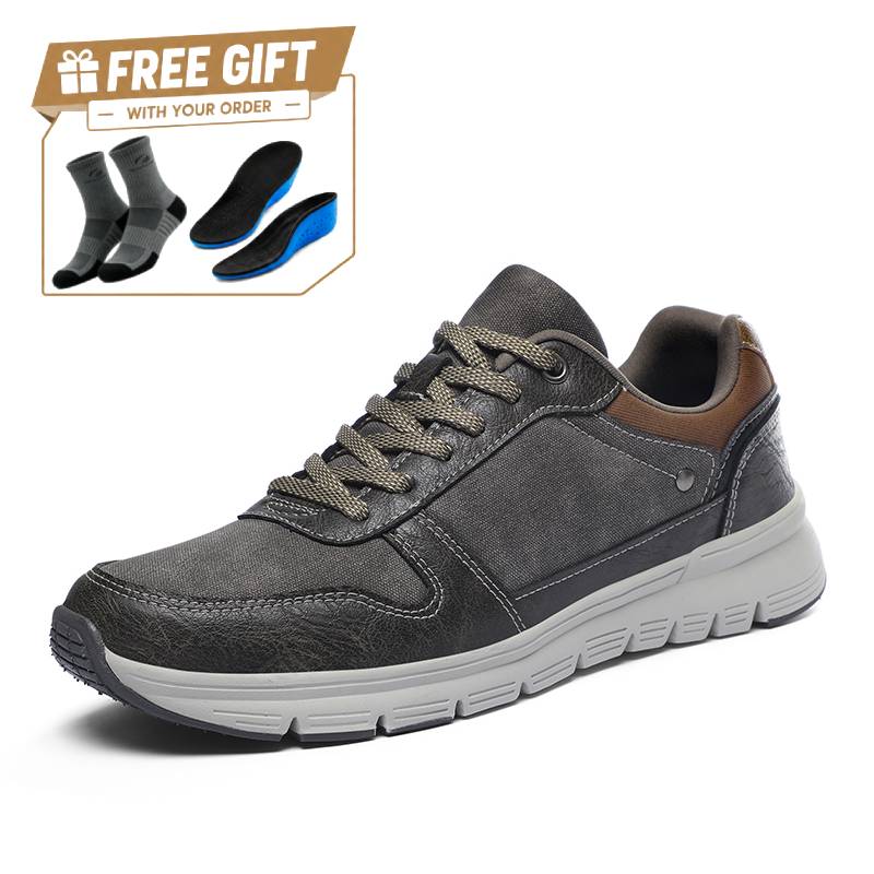 ⏰Limited Time Sale 70% OFF - Men's Mesh Hiking Shoes - Lace-Up, Lightweight, Wide Toe Box with Arch Support
