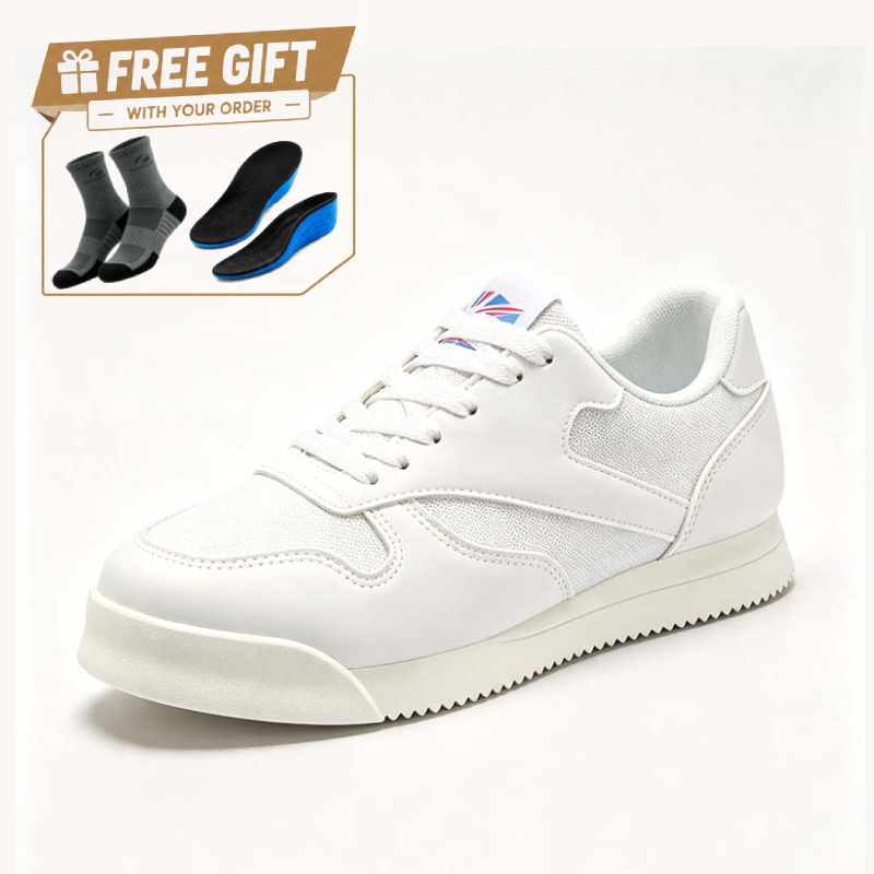 ⏰Limited Time Sale 70% OFF - Men’s Dress Sneakers – Professional Look, Sneaker Comfort, Supportive Arch Design, Cushioned Sole & Wide Toe Box for Everyday Performance