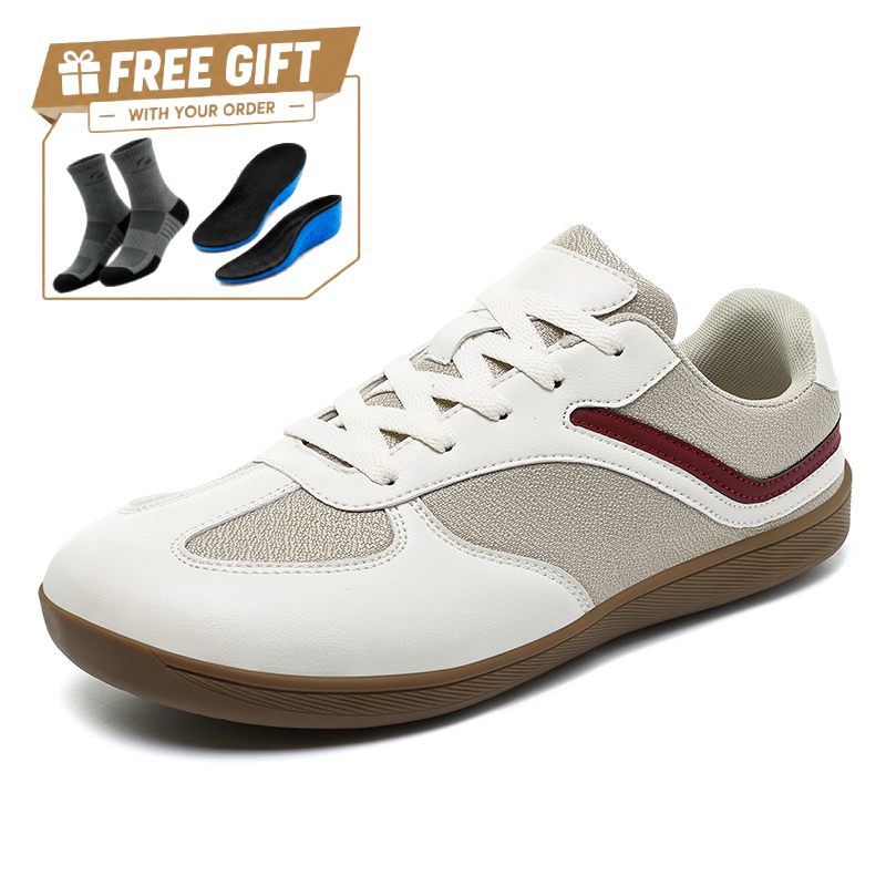 ⏰Limited Time Sale 70% OFF - Men's Comfortable Walking Shoes - Orthopedic Barefoot Shoes - Breathable, Slip-Resistant, Cushioning, Wide Toe, Arch Support