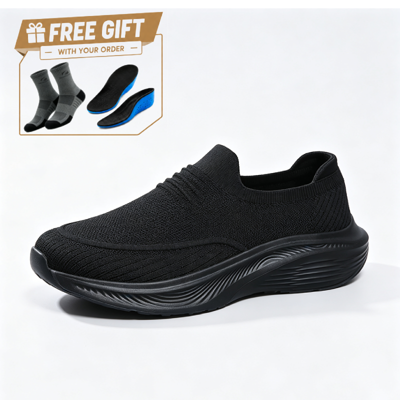 ⏰Limited Time Sale 70% OFF - Men's Orthopedic Mesh Walking Shoes—Slip-On Design, Cushioned Comfort, Wide Toe Box, Arch Support, Breathable, Non-Slip, Suitable For Various Occasions