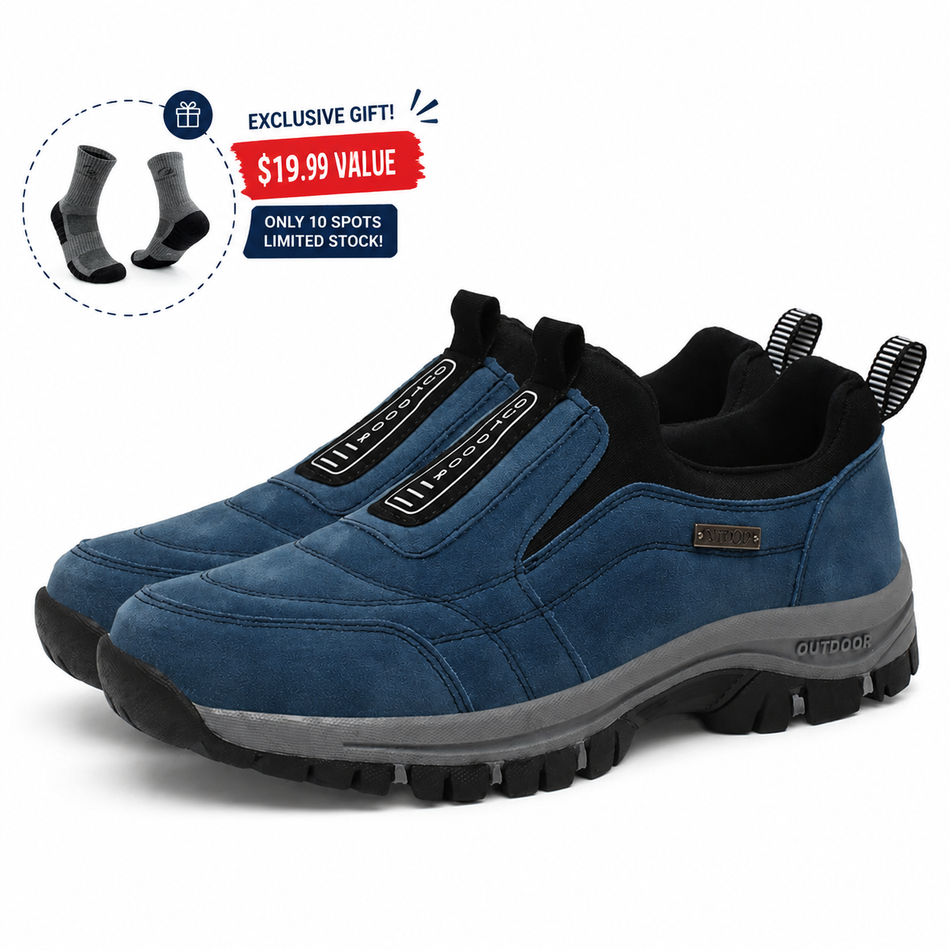 (🎁#1 Best Seller) Men's Waterproof Walk Shoes & Hike Shoes Comfortable Sneakers（⏰Last Day 70% OFF🔥）