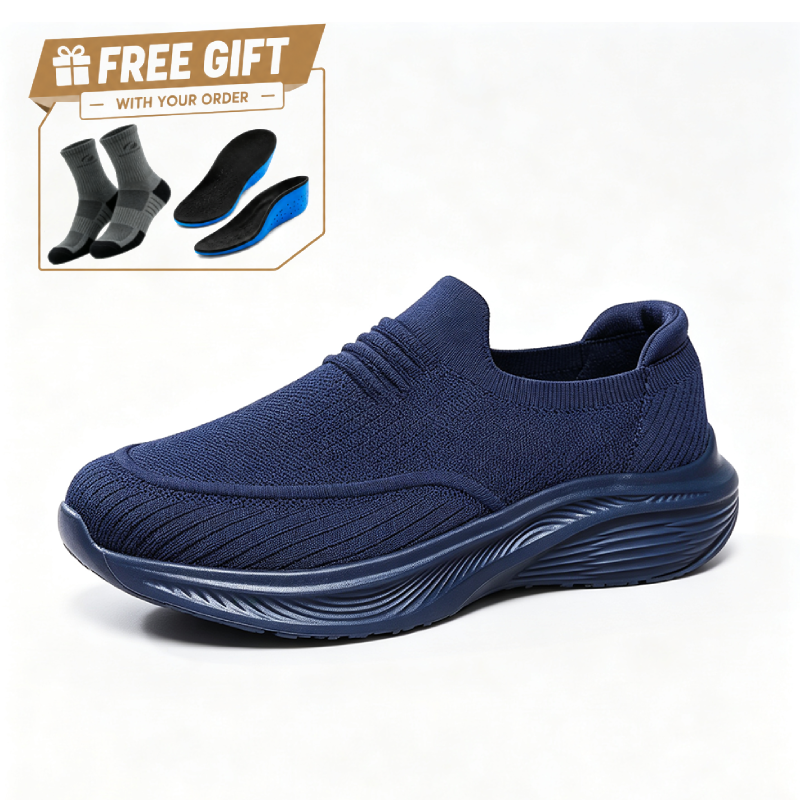 ⏰Limited Time Sale 70% OFF - Men's Orthopedic Mesh Walking Shoes—Slip-On Design, Cushioned Comfort, Wide Toe Box, Arch Support, Breathable, Non-Slip, Suitable For Various Occasions