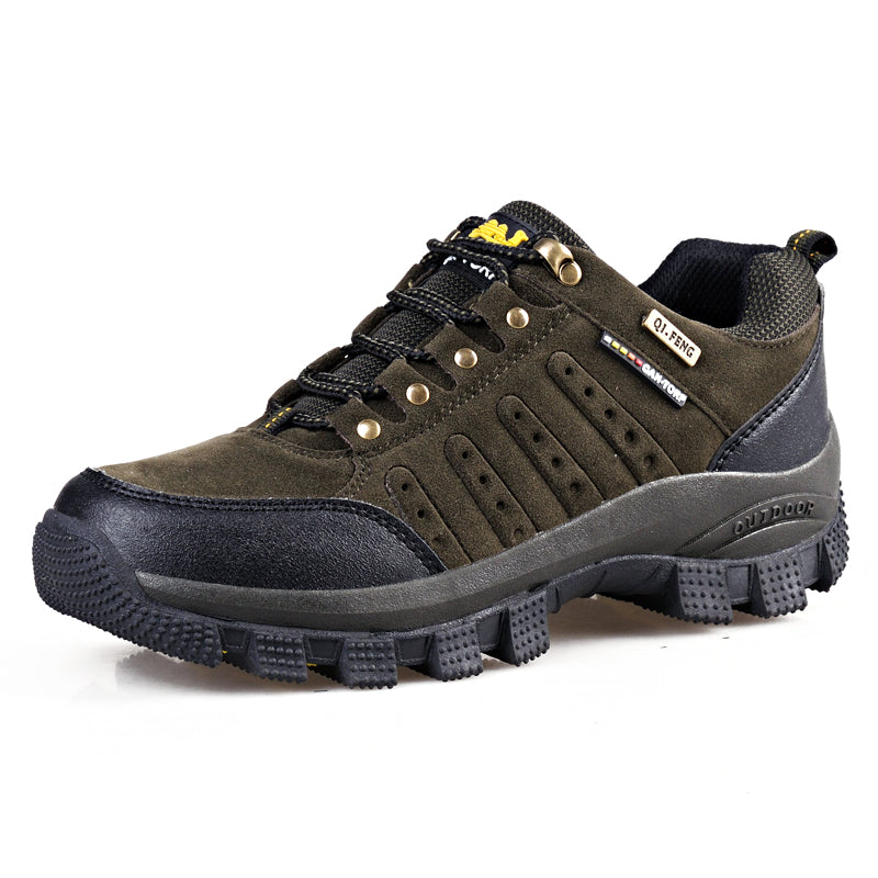 Men's Orthopedic Hiking Boots - Safe and Comfortable Work Boots - Waterproof, Slip-resistant, Impact-resistant,Puncture-resistant,Wide Toe, and Ankle Support