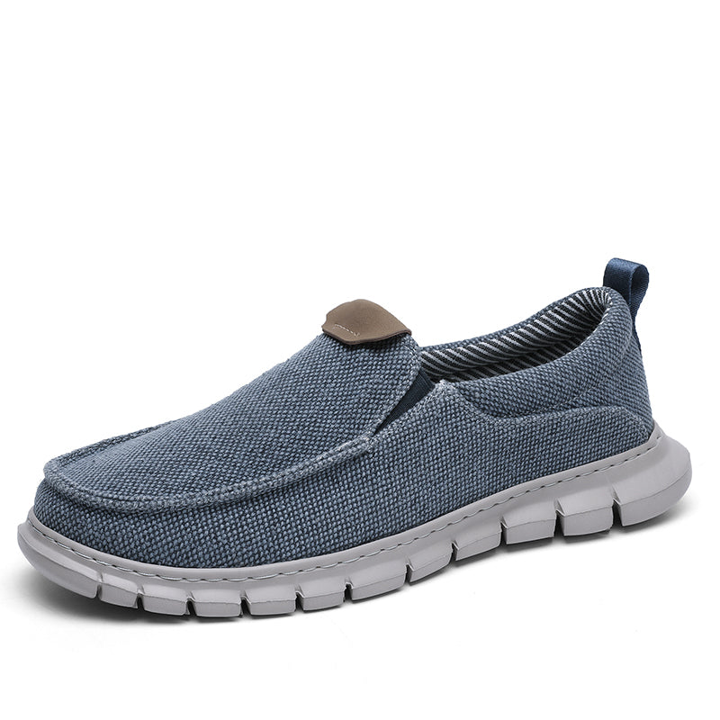 Men's Slip-On Shoes – Wide Toe Box, Shock-Absorbing Anti-Slip Sole & Breathable