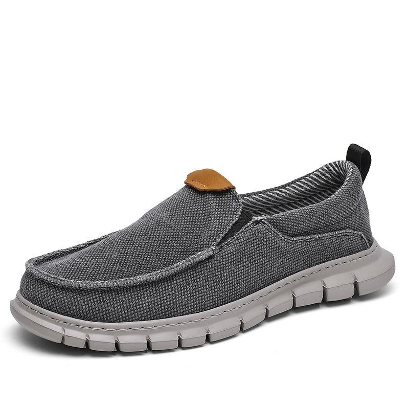 Men's Slip-On Shoes – Wide Toe Box, Shock-Absorbing Anti-Slip Sole & Breathable