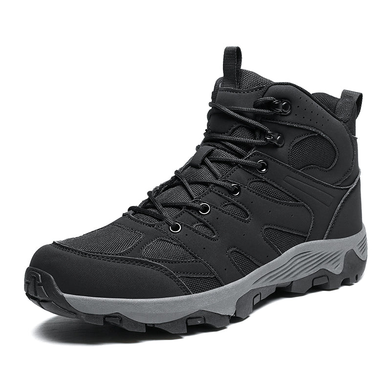Men's Mesh Hiking Boots - Enhanced Support, Wide Toe Box, Impact Resistance, Waterproof, Slip-Resistant, Puncture-Resistant