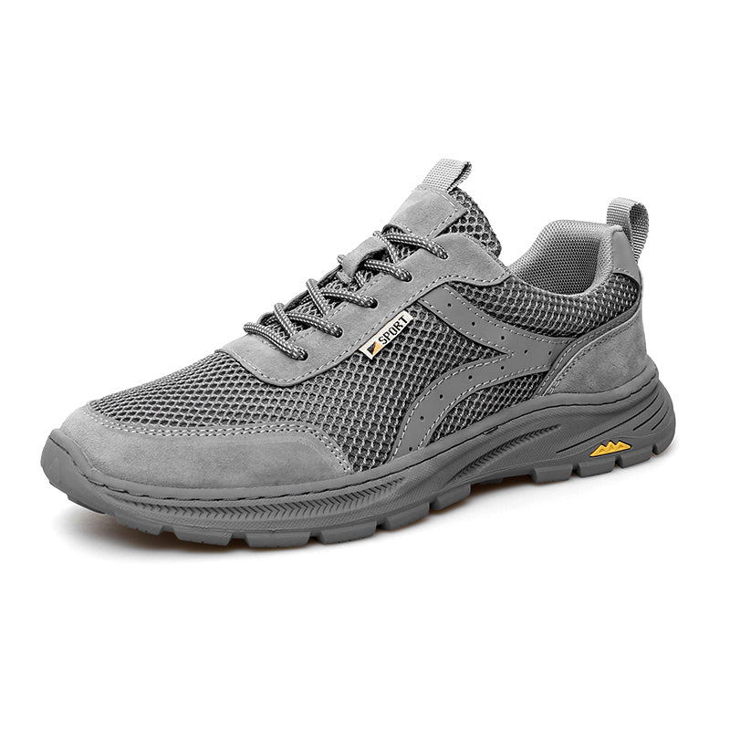Men's Mesh Hiking Shoes-Wide Toe Box, Breathable, Non-Slip, Puncture-Resistant—Suitable for Various Scenarios