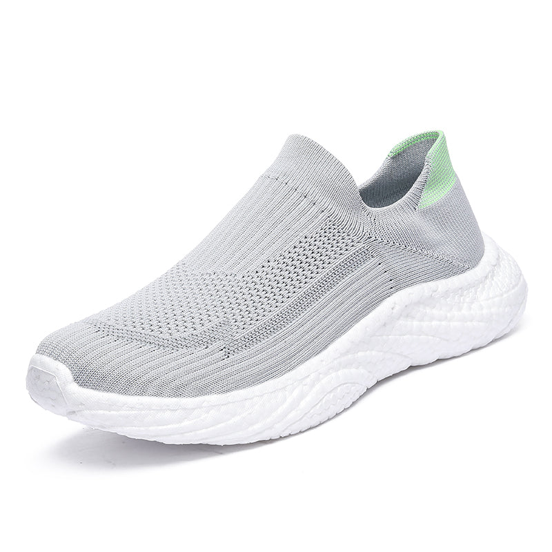 ⏰Limited Time Sale 70% OFF - Men's Mesh Slip-on Orthopedic Walking Shoes - Thick Sole With Cushioning, Wide Toe Box, Arch Support, Breathable, And Slip-Resistant