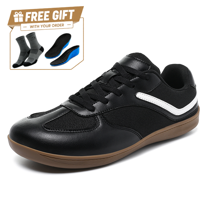 ⏰Limited Time Sale 70% OFF - Men's Comfortable Walking Shoes - Orthopedic Barefoot Shoes - Breathable, Slip-Resistant, Cushioning, Wide Toe, Arch Support