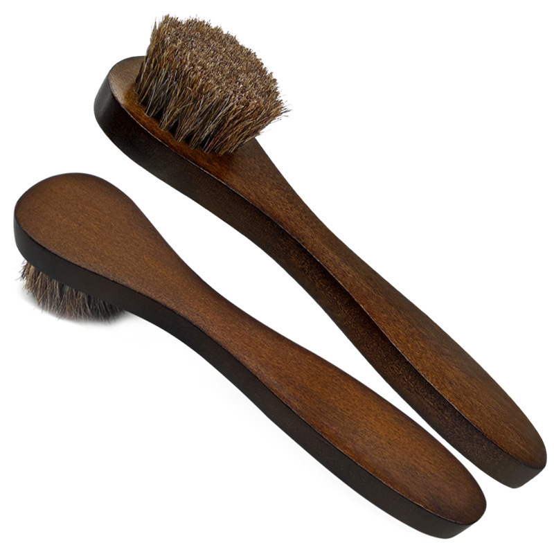 Horsehair Shine Shoes Brush