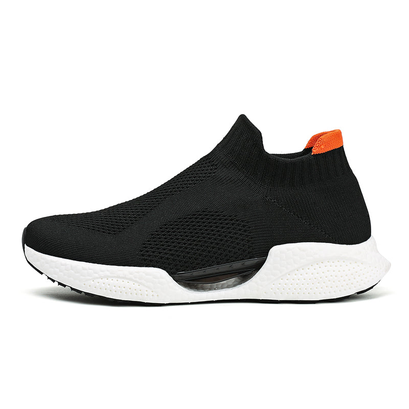 Men's Slip-On Sneakers – Laceless, Breathable, Non-Slip Grip, Cushioned Footbed, Wide Toe Box