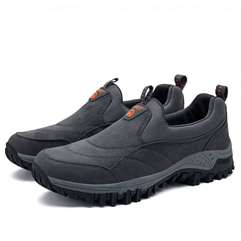 Men's Lightweight Hiking Shoes – Cushioned Footbed, Walking Sneakers