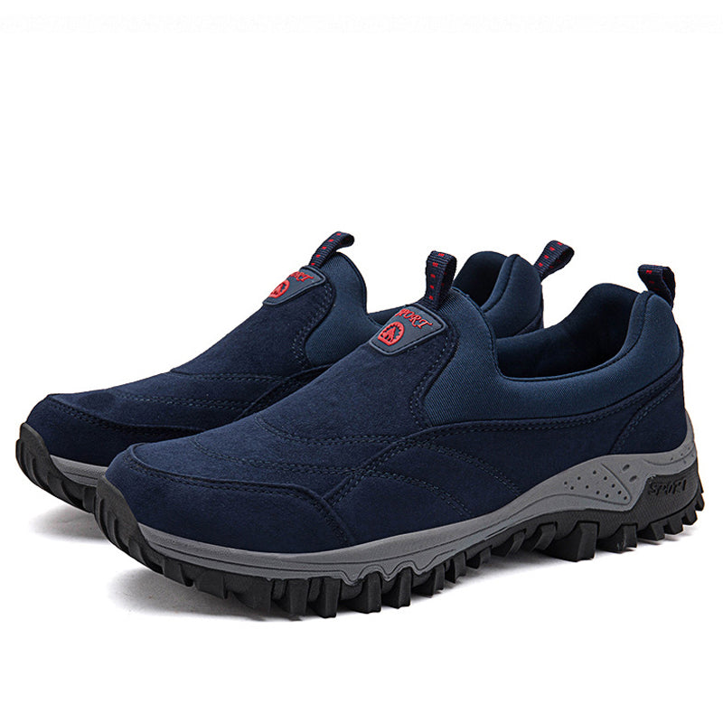 Men's Lightweight Hiking Shoes – Cushioned Footbed, Walking Sneakers